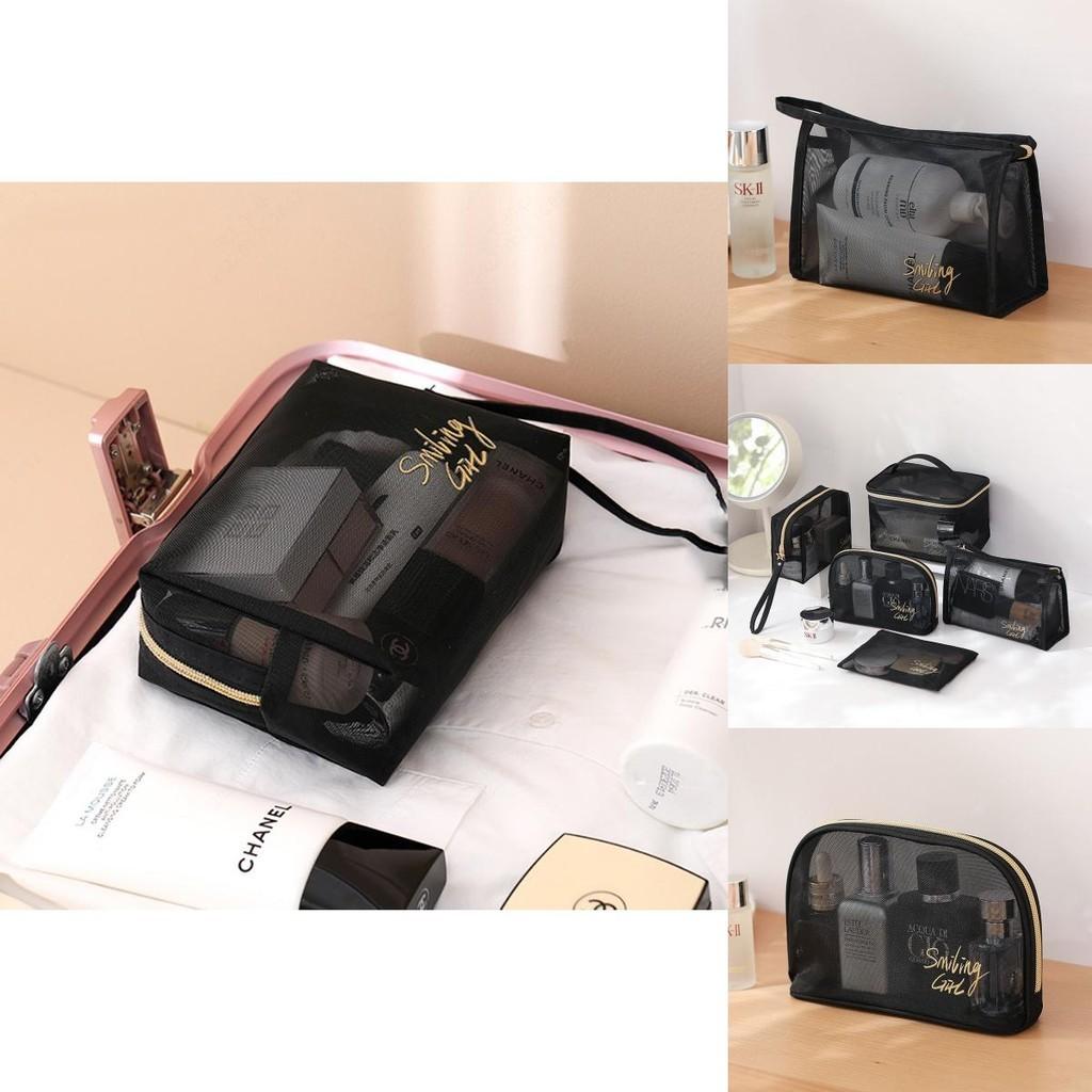 Multi-size Makeup Bag With Zipper For Beauty Tools