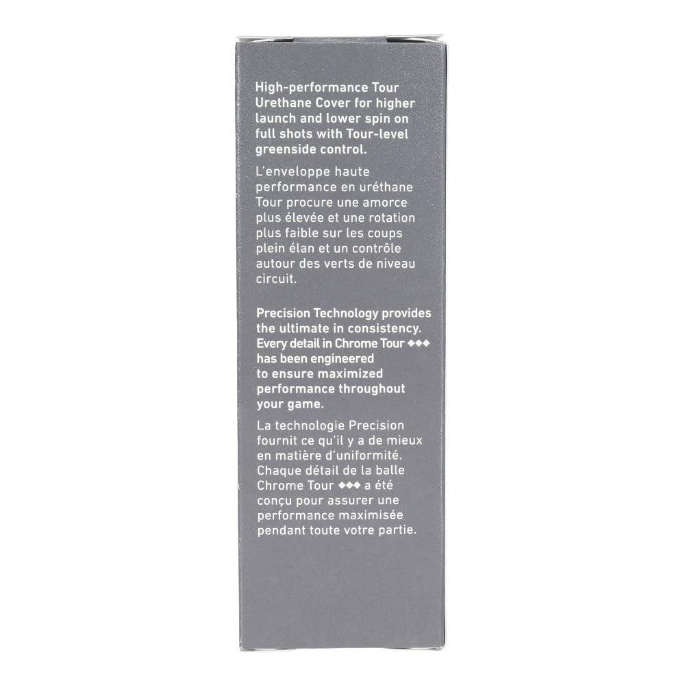 Callaway Golf Balls CHROME TOUR TRIPLE TRACK Chrome Tour Triple Track White [3 balls (1 sleeve)]