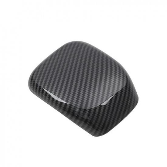 Carbon Fiber ABS Gear Shift Knob Head Cover Trim For Mercedes Benz A-Class