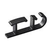 Washbasin Hook Wall Mounted Basin Rack No Punching Adhesive Bathroom Storage Rack Double Large Black