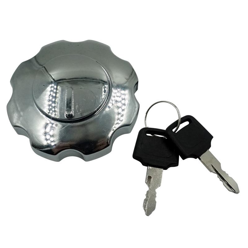 CG125 Motorcycle Electric Vehicle Modified Accessories: Fuel Tank Cap, Cover, Throttle Lock, & Door Lock.