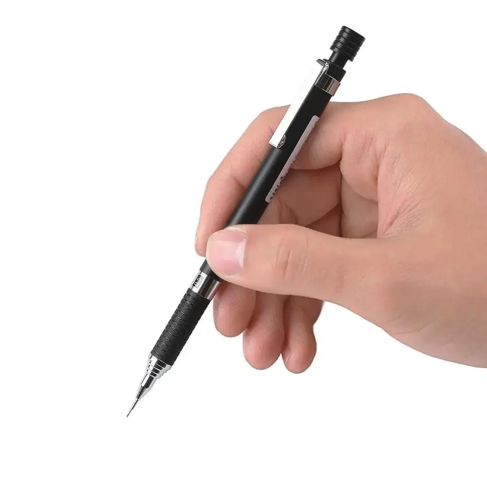 0.5/0.7mm Metal Low Gravity Mechanical Pencil Graphic Design Anti Breakage Propelling Pencil Art Drawing Sketching Pencil