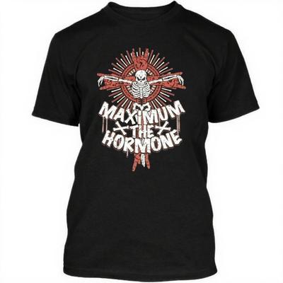 Maximum The Hormone Japońska Bawełna Pełny Rozmiar Unisex T-Shirt Wysokiej Jakości Bawełniane Topy Unisex Damski Męski T-Shirt Estetyczne Ubrania