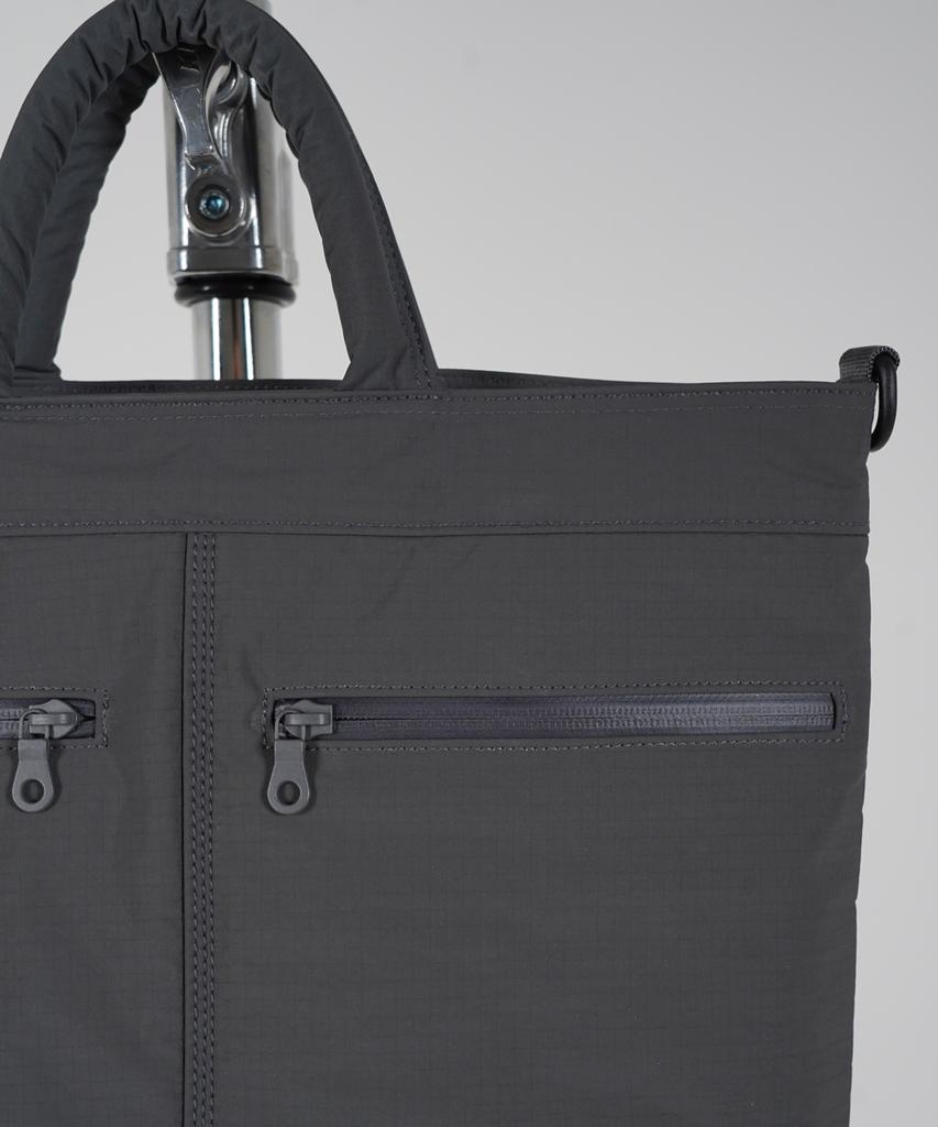 Thetung [Saeneul] Nylon Minimalist Tote Bag [Charcoal]