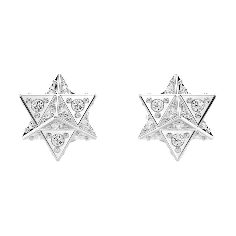 Swarovski Dextera Star Paved Design Imitation Crystal Earrings Women earrings White 5700322 Box (Random Color)