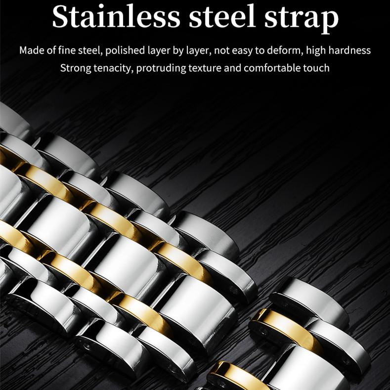 JINSHIDUN Neue Business- und Freizeit-Herrenuhr Einfache Business-wasserdichte leuchtende multifunktionale mechanische Uhr High-End-Herrenuhr