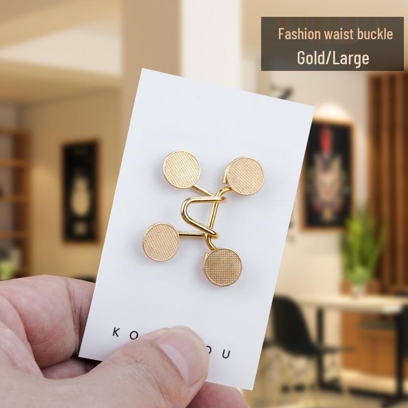 Adjustable Waist-Cinching Stretch Buttons for Jeans