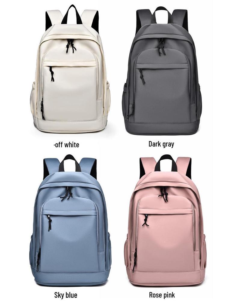 Stylish Lightweight Large-Capacity Backpack for Students - Unisex, Suitable for School, Outdoor, and Casual Use