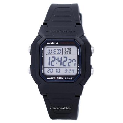 Digital Classic Illuminator W-800H-1AVDF W-800H-1AV Men's Watch