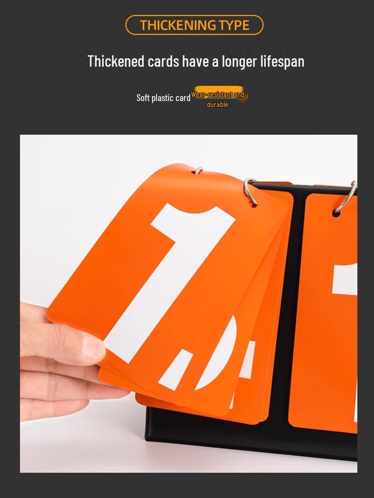 Flip Scoreboard for Billiards, Football, Basketball