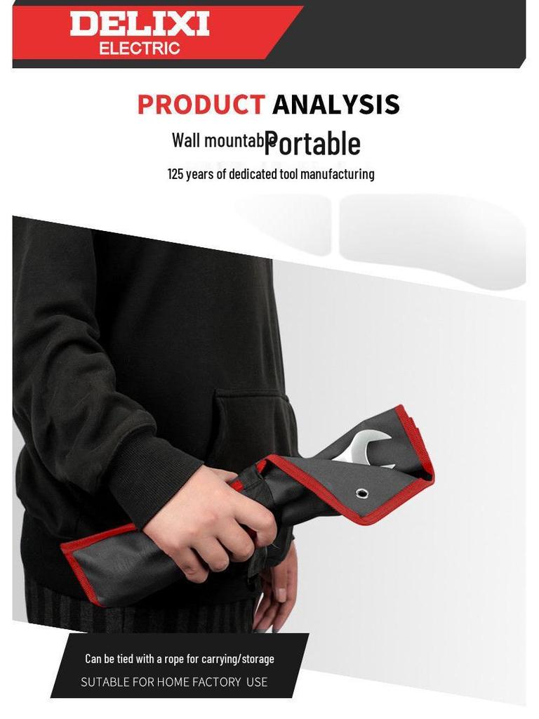 Maul- und Ringschlüssel-Kombinationssatz – Kompakt und vollständig