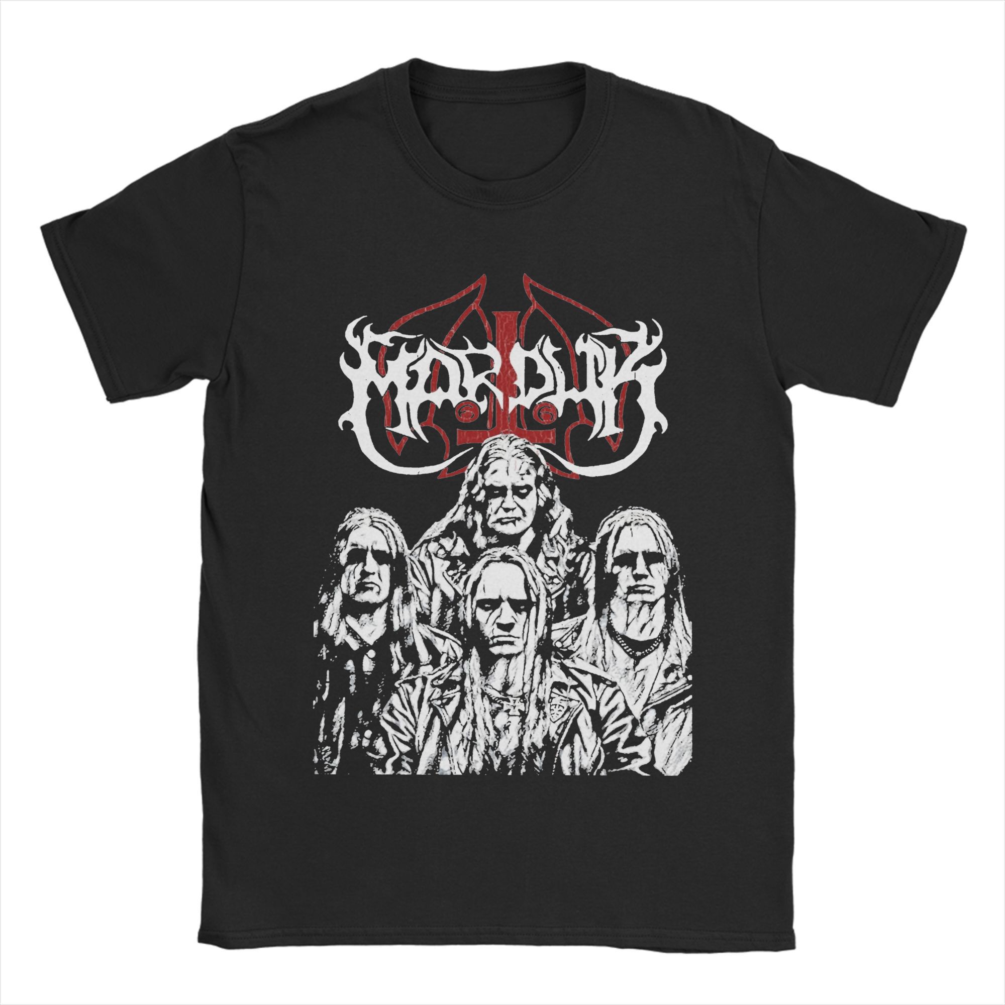 

Marduk Metal Band Graphic Printed T Shirt for Men Women Cotton Tee Shirt Clothes 4XL