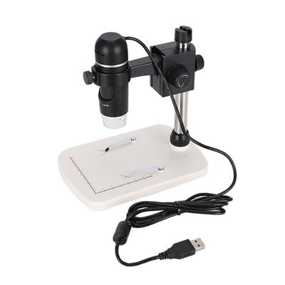 300x 5MP Mikroskop elektronowy Profesjonalny HD USB Cyfrowy mikroskop LED Statyw pomiarowy