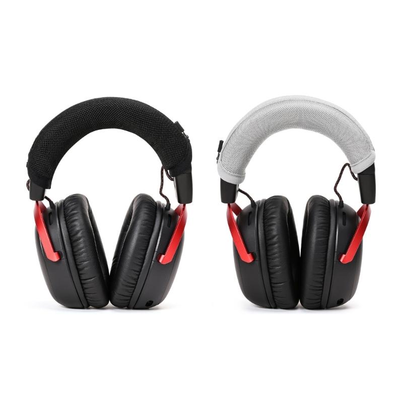 Breathable Mesh Cloth Headband Pad Cover Washable Headbeam Cushion Sleeve for Dedicated Model Headphone Comfort