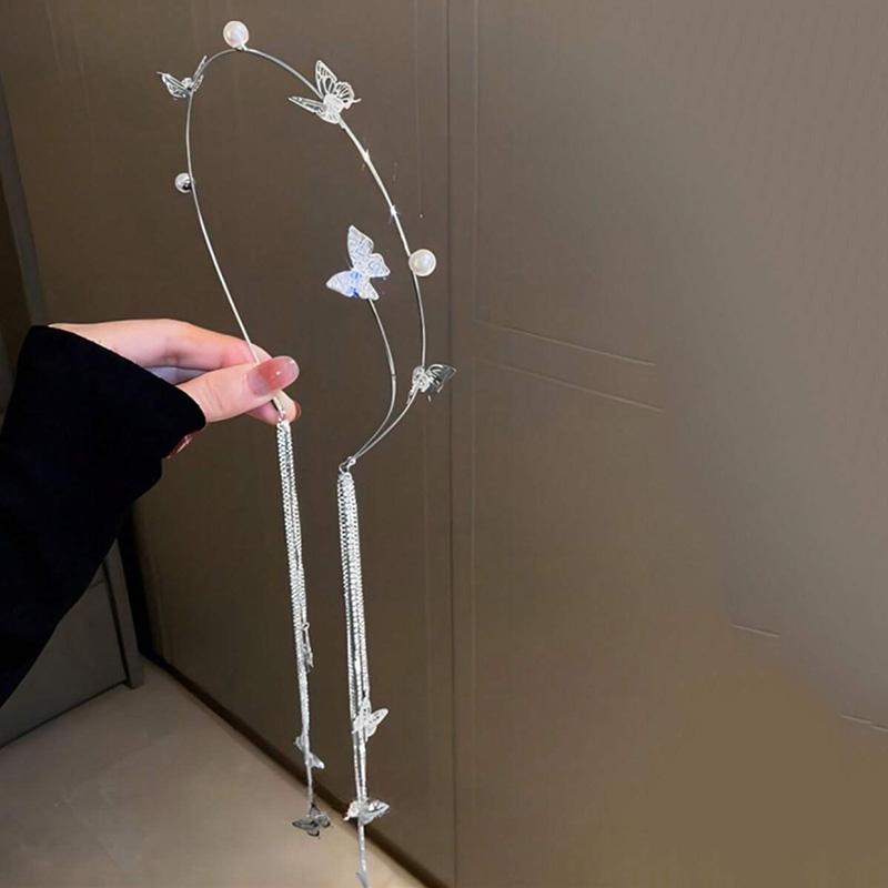 

1pc Women s Fashion Hair Accessory Romantic Crystal Pearl Tiara for Daily Parties Holidays Wearing Women s Hair Band Hair Hoop