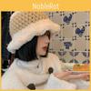 Fuzzy Winter Womens Bucket Hat Elegant And Warm Cashmere Style Blend