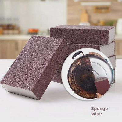 Diamantová brusná houbička: Čisticí kartáč na hrnce a nádobí pro odstranění rzi a černé usazeniny