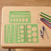 4Pcs Clear Circle Template Geometric Drawing Geometric Template Set  Architect Drafting