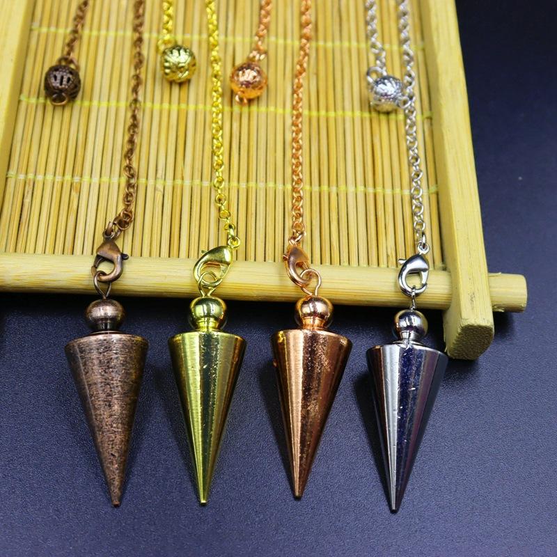 Divination Pendant, Metal Chain, Four Colors Available