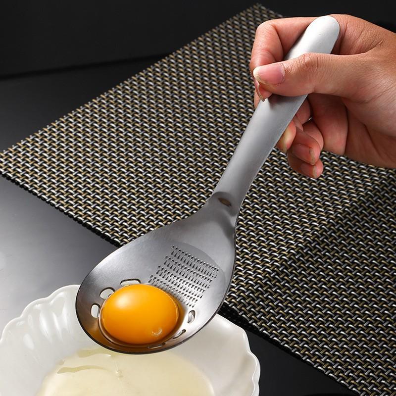 Potato Masher with 3 in 1 Design Includes Slotted Spoon Egg Separator For Efficient Multi Purpose Kitchen Cooking