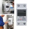 LCD Display Digital Watt-Hour Meter Reset Function Power Consumption Meter  Din Rail Mounting