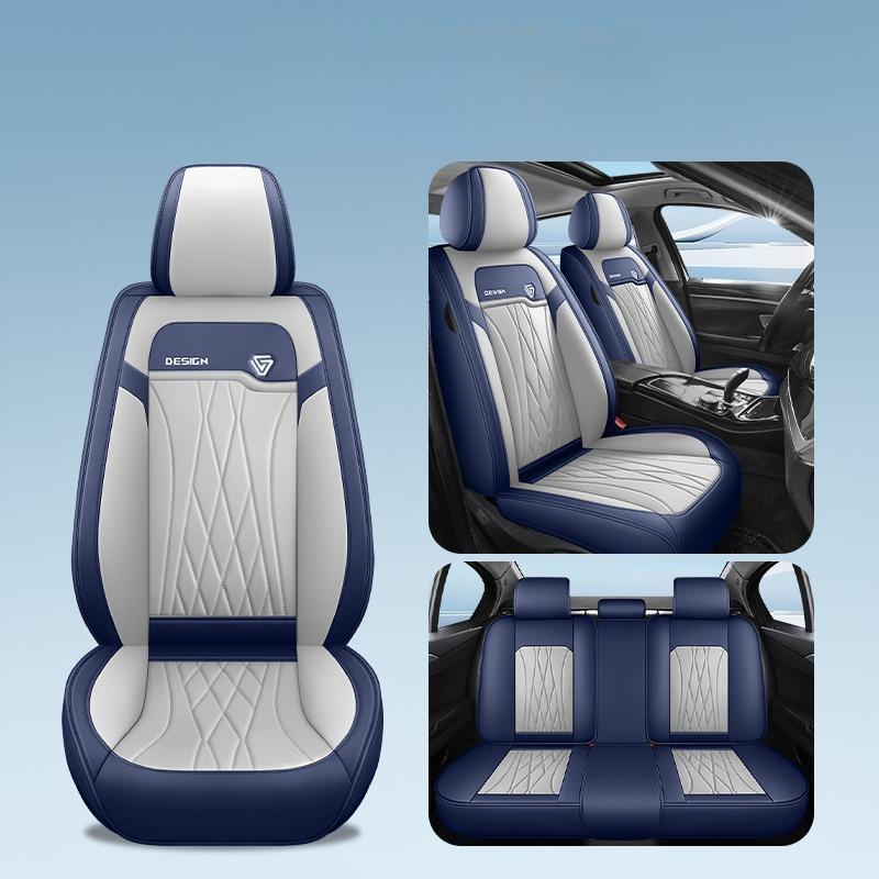 

5seats PU Leather Car Seat Covers Comfortable for KIA Niro for Mercedes-Benz GLC for Volkswagen Golf for Ford Figo for Suzuki Grand Vitara