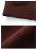 2025 Hooded Mid-Length Woolen Winter Jacket for Women with Plus Size and Thick Velvet Lining