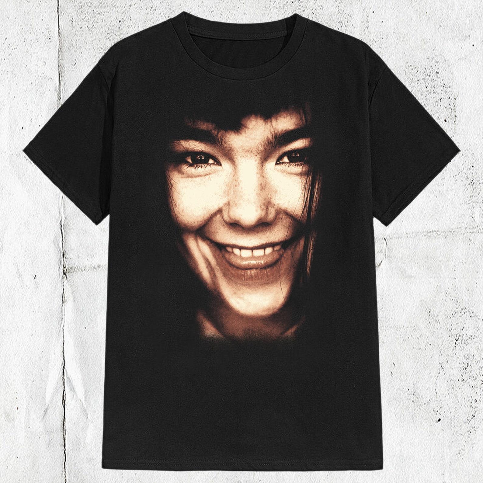 Vintage 80s 90s Björk Singer Band Album Concert T shirt 4XL