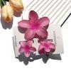Juego de 3 pinzas para el pelo con diseño de cangrejo y flores hawaianas, con degradado de tiburón, para mujer, accesorios para el cabello, horquillas para niña.