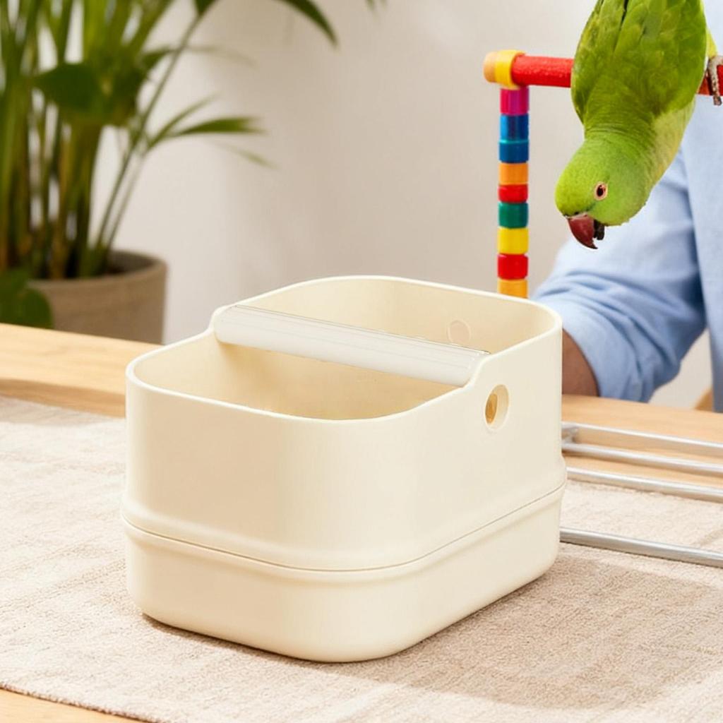 Bird Training Perch Cage Toy With Detachable Base Tabletop Bird Perch For Parakeets Parrots Budgies Cockatiels Finches Home