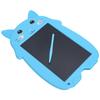9in LCD Writing Tablet Cartoon Cat Digital Drawing Board with AntiErasing Lock for Children(Blue )