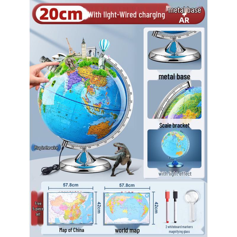 3D Magnetic Levitating Globe for Elementary and Junior High Students