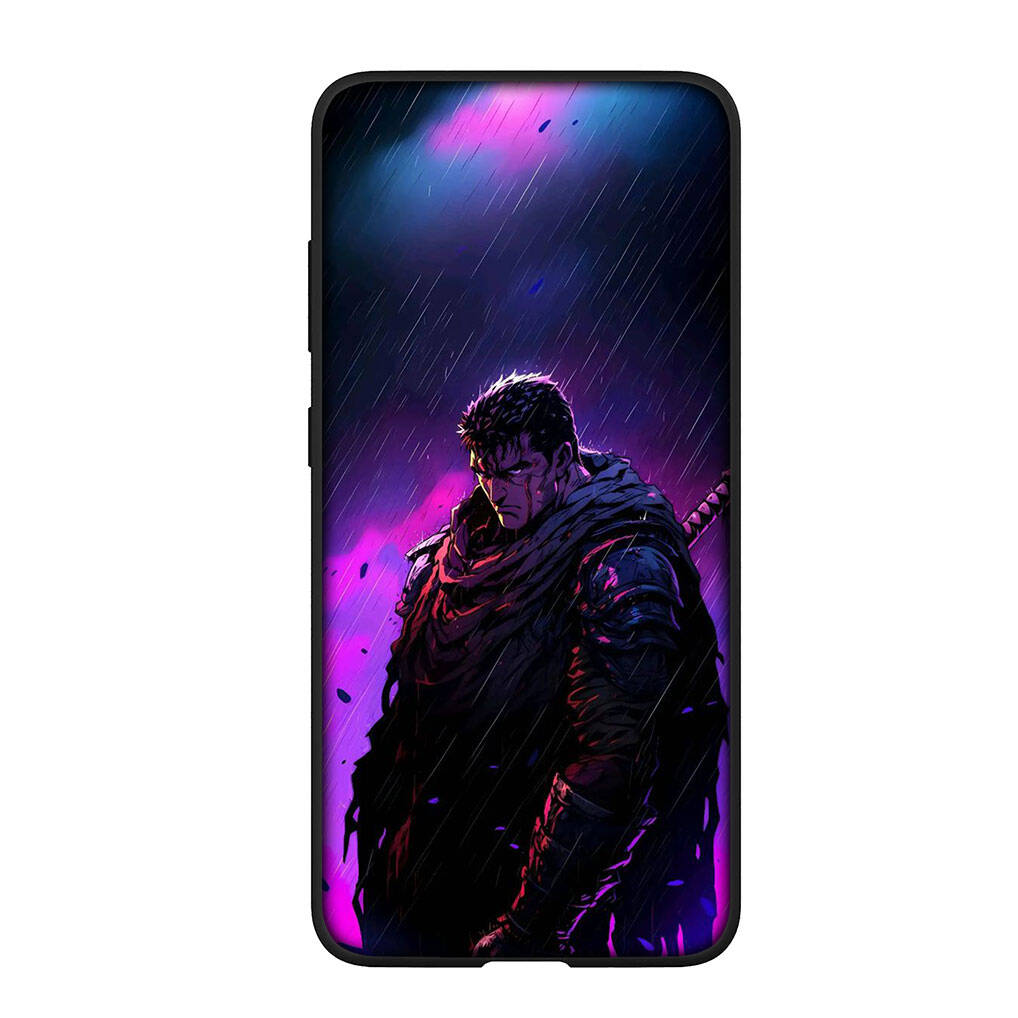 for Samsung Galaxy S25 S24 S23 iPhone 17 16 15 Xiaomi Redmi Note 14 13 12 11 Plus Pro Max XR A37 A57 Phone Case Cartoon Berserk Guts OPPO Huawei Cover