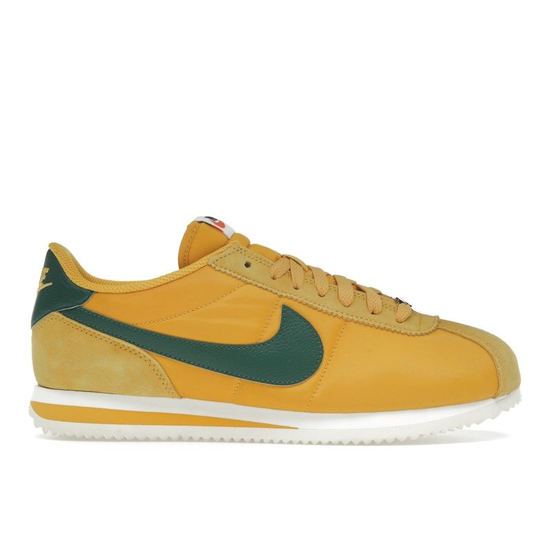 Nike Women s Cortez Yellow Ochre Gorge Green Safety Orange Black DZ2795-702 EU 38.5