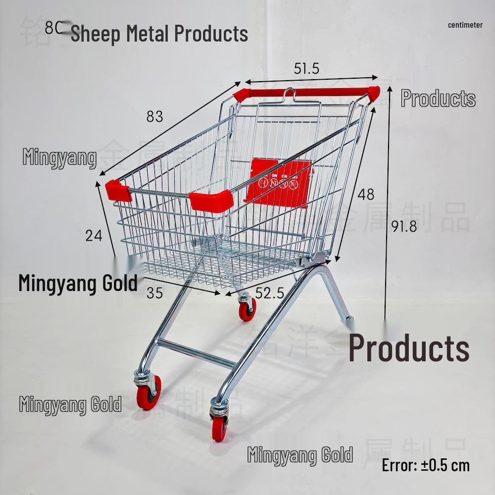 Multi-Purpose Shopping Cart for Home and Mall Use