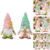 Entzückende Frühlings-Gnompuppe Strickmütze mit niedlichem Rudolph-Design für Heimdekoration
