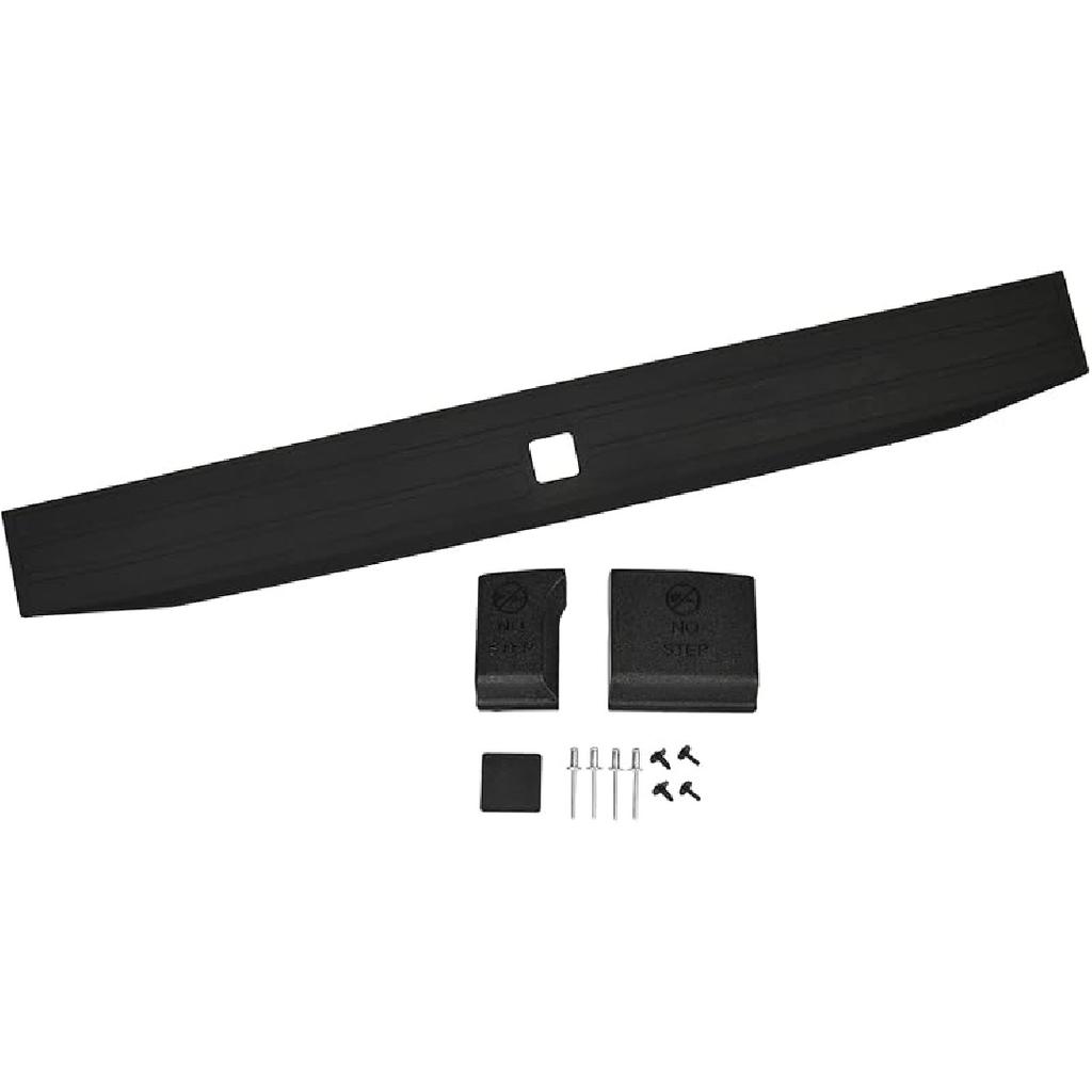 Compatible For Flexible Flex Step Center Tailgate Cap Mad Trim Molding With Release Button Ford F-150 F150 2015- FL3Z9940602B