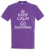 Keep Calm And Go Shopping Mens T-Shirt Mens Womens Tees Top It Girl Rich Shopping Shopping Queen