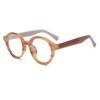 Round frame UV-proof sunglasses for men's driving, women's models, European and American versatile anti-blue glasses tide