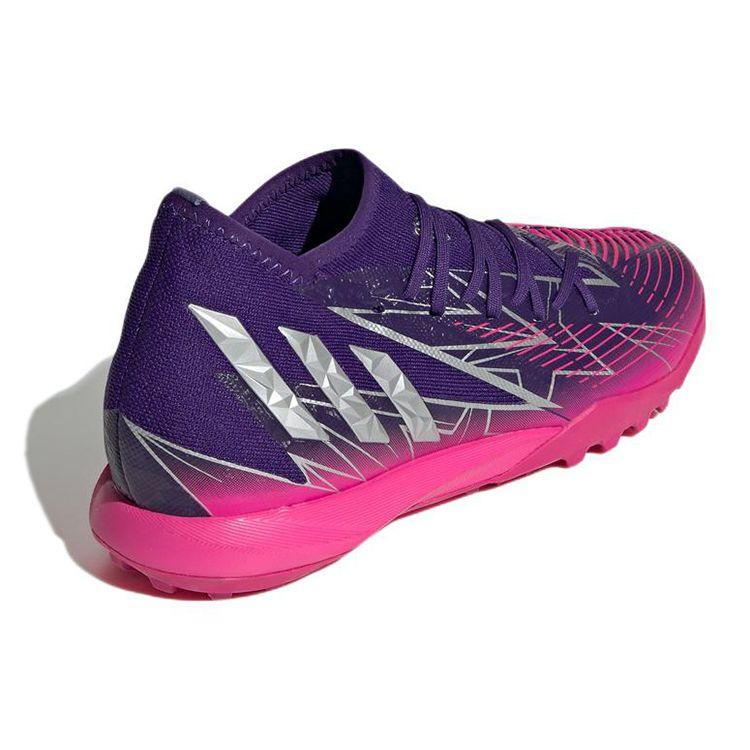 Adidas Predator Edge.3 TF Champions Code Pack Men Sneakers Purple Team-Collegiate-Purple Silver-Metallic GW9998