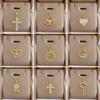 Lucky Necklace Women'S Copper Micro-Inlaid Real Gold Electroplating Simple And Exquisite Clavicle Chain Neck Chain