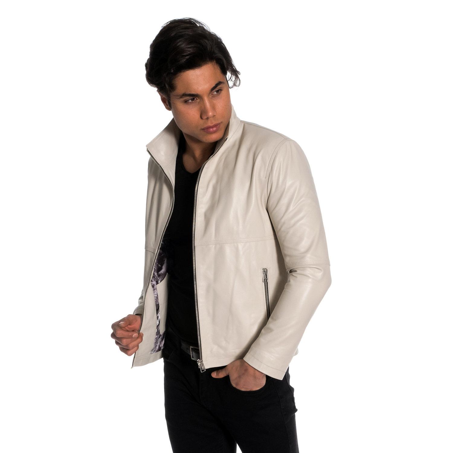 

Кожаный пиджак XS чёрный