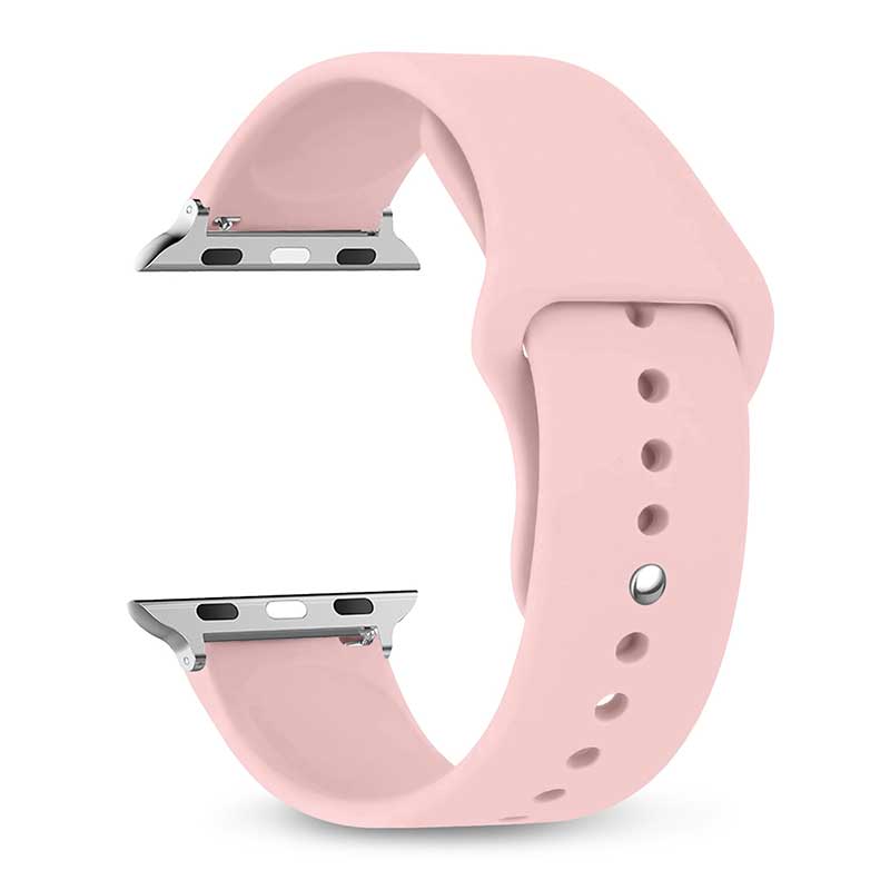 Silicone Band For Watch Strap 44mm 45mm 40mm 41mm 42-38mm 45 Mm Sport Bracelet Iwatch Series 8 7 6 5 4 3 SE 9 Ultra 2 49mm
