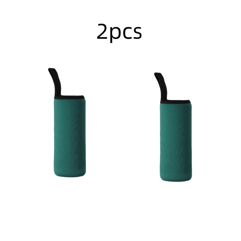 Isolierte Neopren-Wasserflaschenhülle Nützliche Tasche Sport Camping Zubehör Tasche Glasflaschenhülle Hülle Vakuumbecherhülle
