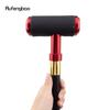Red Leather Cylinder Silver Walking Cane Fashion Decorative Walking Stick Gentleman Elegant Cosplay Cane Crosier 94cm