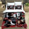 The Vampire Diaries Damon Salvatore Bettwäsche-Sets exquisites Bettwaren-Set Bettbezug Bettdecke Bettwäsche Geburtstagsgeschenk