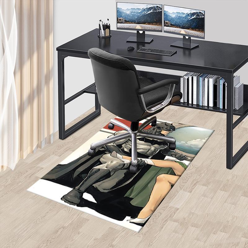 

Batman,boat Office Carpet Chair Mats, Home Decor Dormitory Floor Protector With Anti-Skid Backing, Large Area Coverage, Christmas Decoration 60cm by 90cm