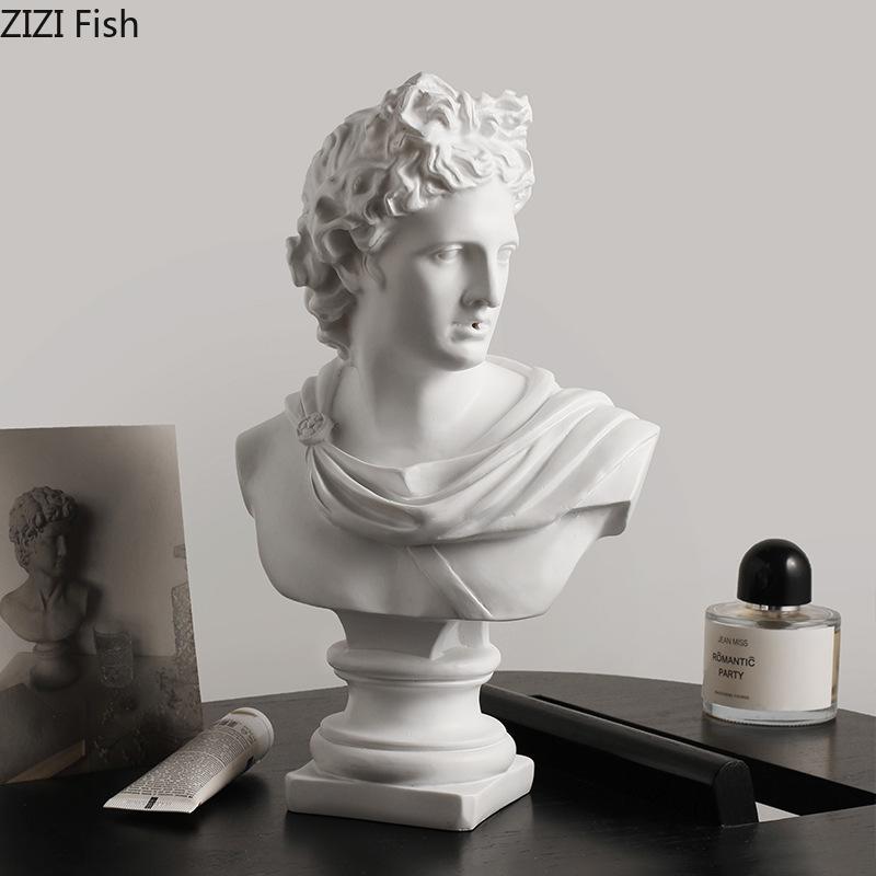 Europäische Venus Figuren Kunstwerk Statue Schreibtisch Dekoration Ornamente Venus Mädchen Charakter Harz Skulptur Raum Ästhetik Dekor