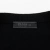 Prada Argyle-Pullover LAY032872 schwarz Wolle/Nylon/Kaschmir Herren Gebraucht