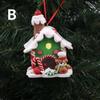 Christmas Party Decor: 1 Pcs Gingerbread Small House, Xmas Tree Hanging Ornament